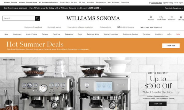 Williams Sonoma.com
