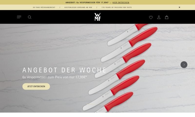 WMF.com | German Tableware |
