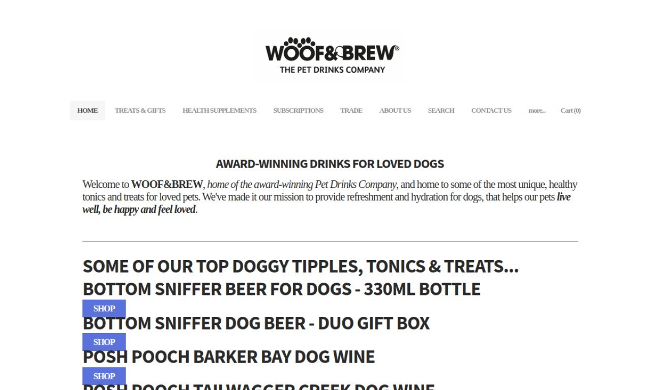 Woof and Brew.com