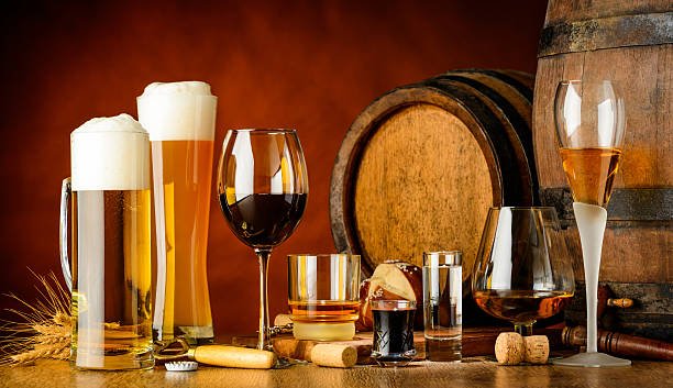 Wine, Spirits, Beer
