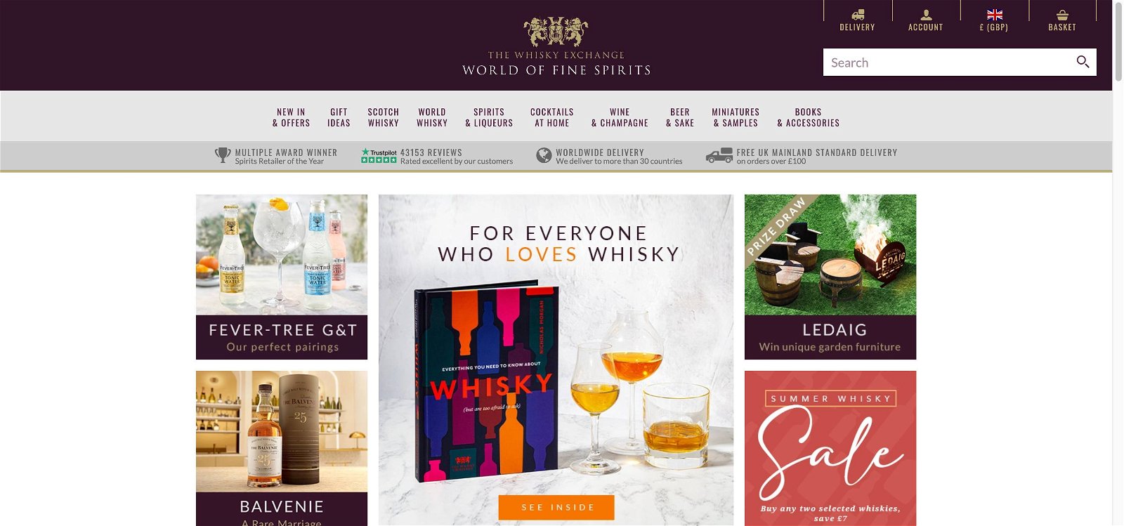The whisky exchange.com