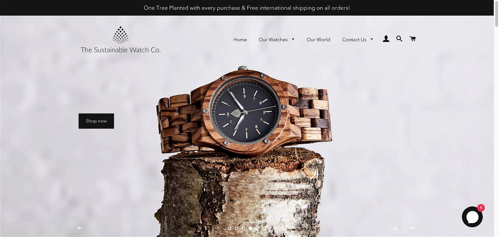The sustainable watch company.com
