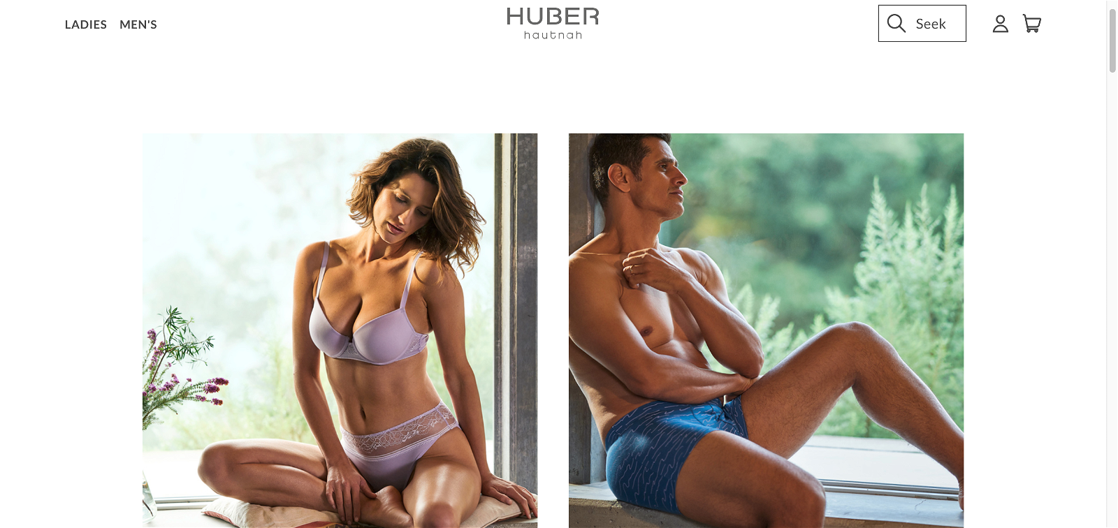 Huber bodywear.com