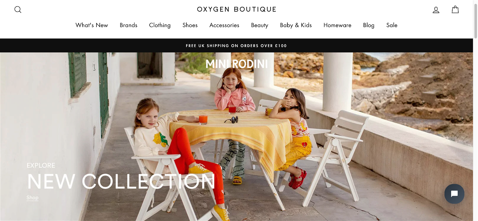 Oxygen boutique.com